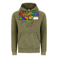 Vintage Olive gay pride loading lgbtq Vintage Hoodie - texasbilliewilder