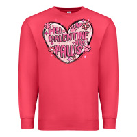 Cardinal my valentine has paws Premium Sweatshirt - MaliasSmallBusiness