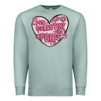 Seafoam my valentine has paws Premium Sweatshirt - MaliasSmallBusiness