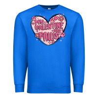 True Royal my valentine has paws Premium Sweatshirt - MaliasSmallBusiness
