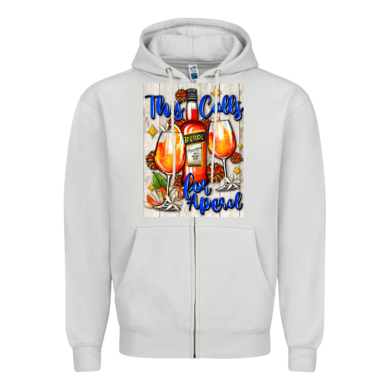 This Calls For Aperol   Air Freshener Zipper Hoodie by AdoDesignShop | Teevron