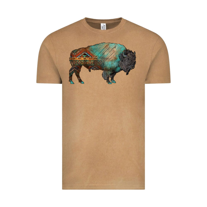 Aztec Bison Vintage Tee by RanaPortraitStore | Teevron