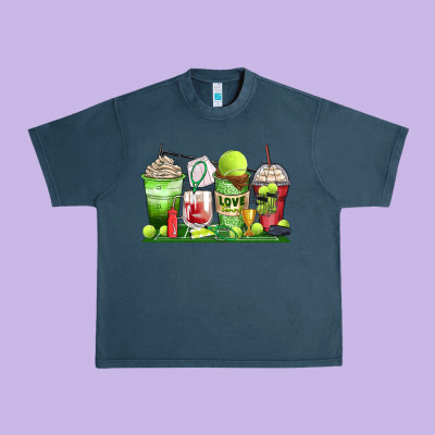 Tennis Coffee Cups Urban Heavy Tee Designed By Zillion Design Studio