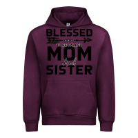 Mauve Wine Blessed Mom And Sister Urban Hoodie - Bettercallsaul