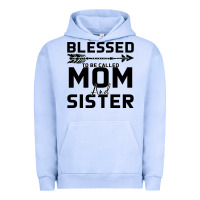 Pigment Grape Ice Blessed Mom And Sister Urban Hoodie - Bettercallsaul