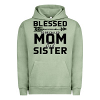 Pigment Oil Green Blessed Mom And Sister Urban Hoodie - Bettercallsaul