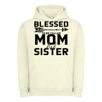 Pigment Pistachio Blessed Mom And Sister Urban Hoodie - Bettercallsaul