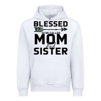 White Blessed Mom And Sister Urban Hoodie - Bettercallsaul