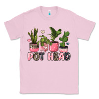 Bubblegum Pink pot head plants Classic Tee - JahusDesignShop