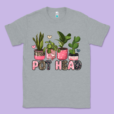 Pot Head Plants Classic Tee Designed By Jahusdesignshop