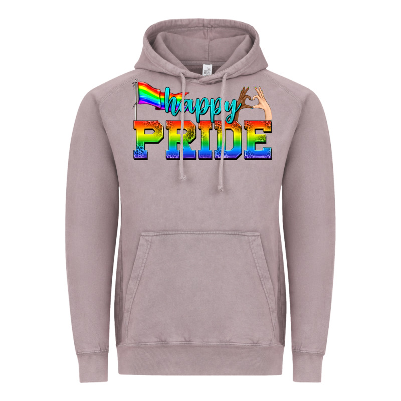 Happy Pride Vintage Hoodie by texasbilliewilder | Teevron