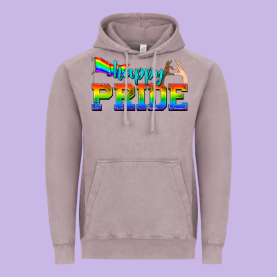 Vintage Hoodie happy pride