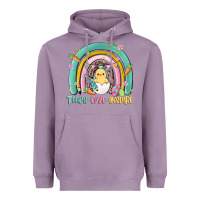 Lavender teach love inspire rainbow Heavyweight Hoodie - MaliasSmallBusiness