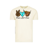 Vintage Arctic peace love cow Vintage Tee - RanaPortraitStore