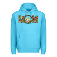Ocean Blue Western Mom With Baby Jesus Premium Hoodie - BundleAndBundleShop