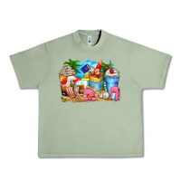 Oil Green travel coffee cups Urban Heavy Tee - Zillion Design Studio