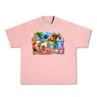 Salmon travel coffee cups Urban Heavy Tee - Zillion Design Studio