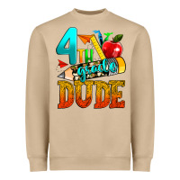 4th Grade Dude Heavyweight Sweatshirt | Teevron