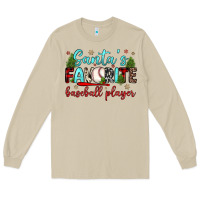 Mushroom santa s favorite baseball player Long Sleeve Tee - JahusDesignShop