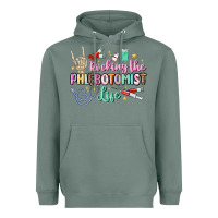 Sage rocking the phlebotomist life Heavyweight Hoodie - MaliasSmallBusiness