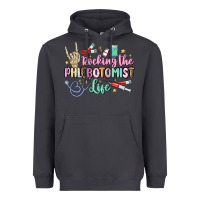 Smoke rocking the phlebotomist life Heavyweight Hoodie - MaliasSmallBusiness
