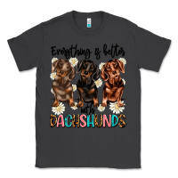 Smoke everything is better with dachshunds Classic Tee - JahusDesignShop