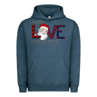 Pigment Midnight Navy For The Love Of The Christmas Urban Hoodie - Bettercallsaul