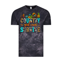 Cloud Black a country girl can survive Vintage Tee - Zillion Design Studio