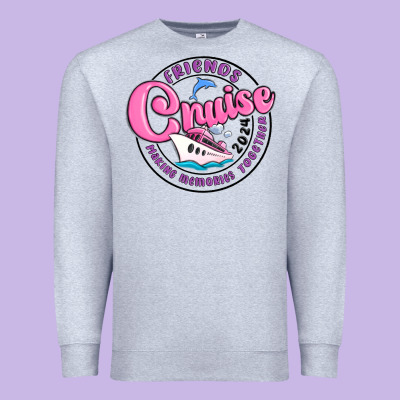 Friends 2024 Cruise Premium Sweatshirt Designed By Maliassmallbusiness