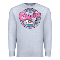 Heather Grey friends 2024 cruise Premium Sweatshirt - MaliasSmallBusiness