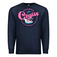 Navy friends 2024 cruise Premium Sweatshirt - MaliasSmallBusiness