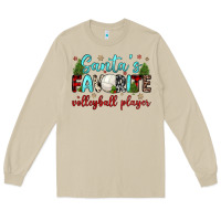 Mushroom santa s favorite volleyball player Long Sleeve Tee - JahusDesignShop
