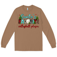 Toasted Coconut santa s favorite volleyball player Long Sleeve Tee - JahusDesignShop