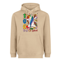 Mushroom 100 days of school Heavyweight Hoodie - MaliasSmallBusiness