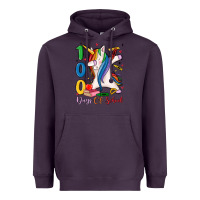 Plum 100 days of school Heavyweight Hoodie - MaliasSmallBusiness