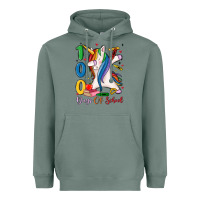 Sage 100 days of school Heavyweight Hoodie - MaliasSmallBusiness