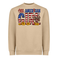 Mushroom all american girl Heavyweight Sweatshirt - Zillion Design Studio