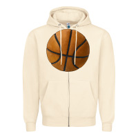 Sandshell basketball ball Zipper Hoodie - JahusDesignShop