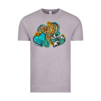 Vintage Zinc western turquoise hearts Vintage Tee - Zillion Design Studio
