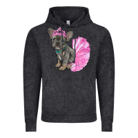 Vintage Black Balerina French Bulldog With Tutu Vintage Hoodie - RanaPortraitStore