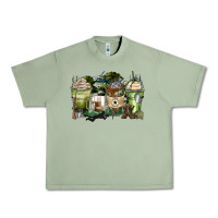 Oil Green veteran coffee cups Urban Heavy Tee - Zillion Design Studio