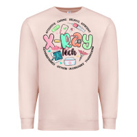 Pale Pink x ray tech Premium Sweatshirt - MaliasSmallBusiness