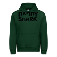 Forest Green Daddy Shark Urban Hoodie - Bettercallsaul