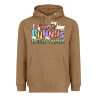 Toasted Coconut some bunnys needs vodka Heavyweight Hoodie - MaliasSmallBusiness