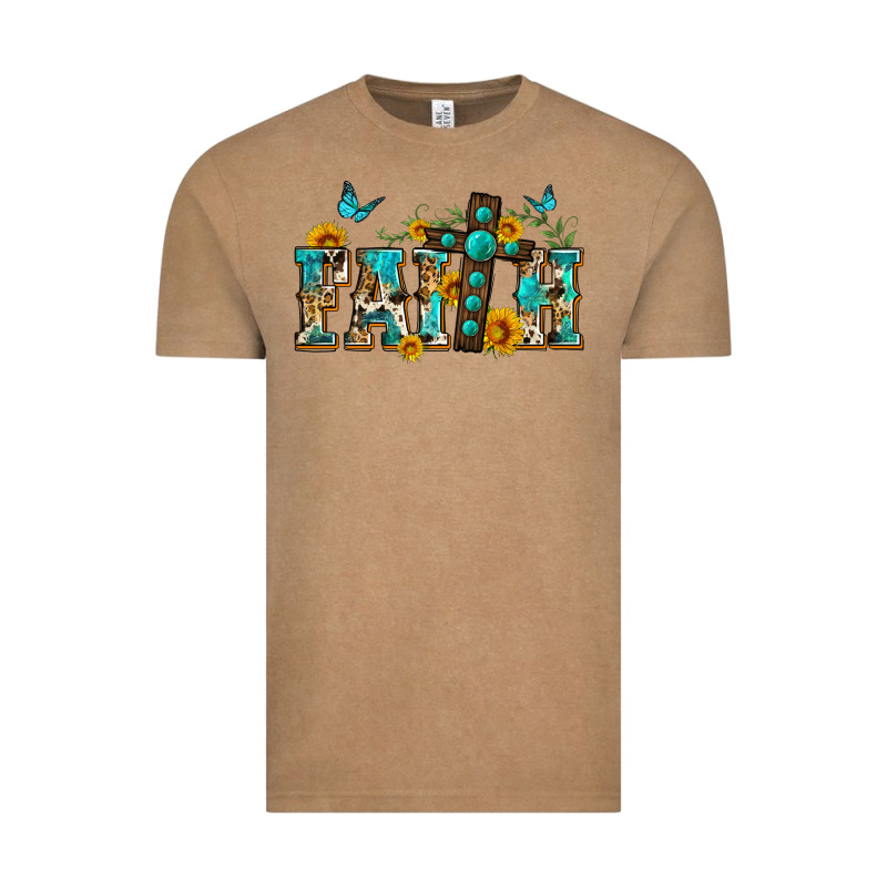 Western Faith Vintage Tee by Zillion Design Studio | Teevron
