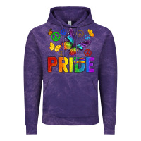 Cloud Purple hippie pride Vintage Hoodie - texasbilliewilder
