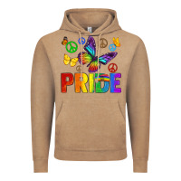 Vintage Coffee hippie pride Vintage Hoodie - texasbilliewilder