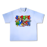 Grape Ice ausome autism nurse Urban Heavy Tee - Zillion Design Studio
