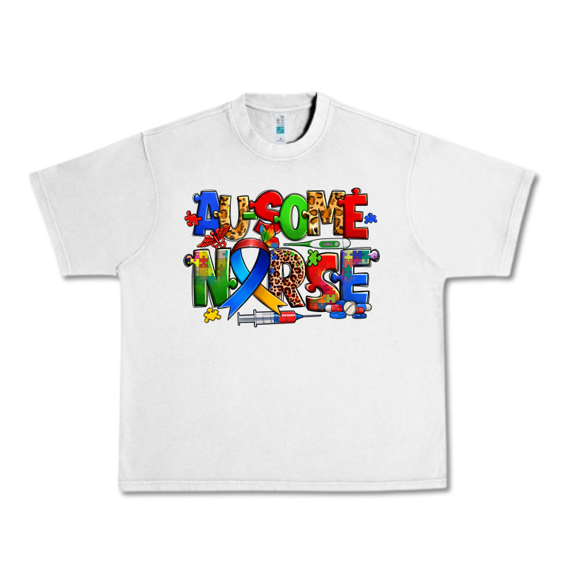 Ausome Autism Nurse Urban Heavy Tee by Zillion Design Studio | Teevron