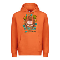 Carrot Western Rodeo Girl Braid Red Hair Premium Hoodie - BundleAndBundleShop